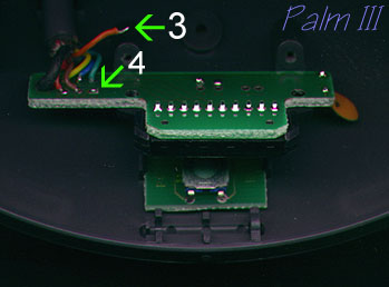 Closeup of the Palm III modification