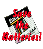 Save the Batteries!